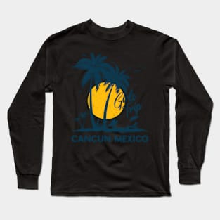 Cancun Trip 2024 Squad Vacation Long Sleeve T-Shirt